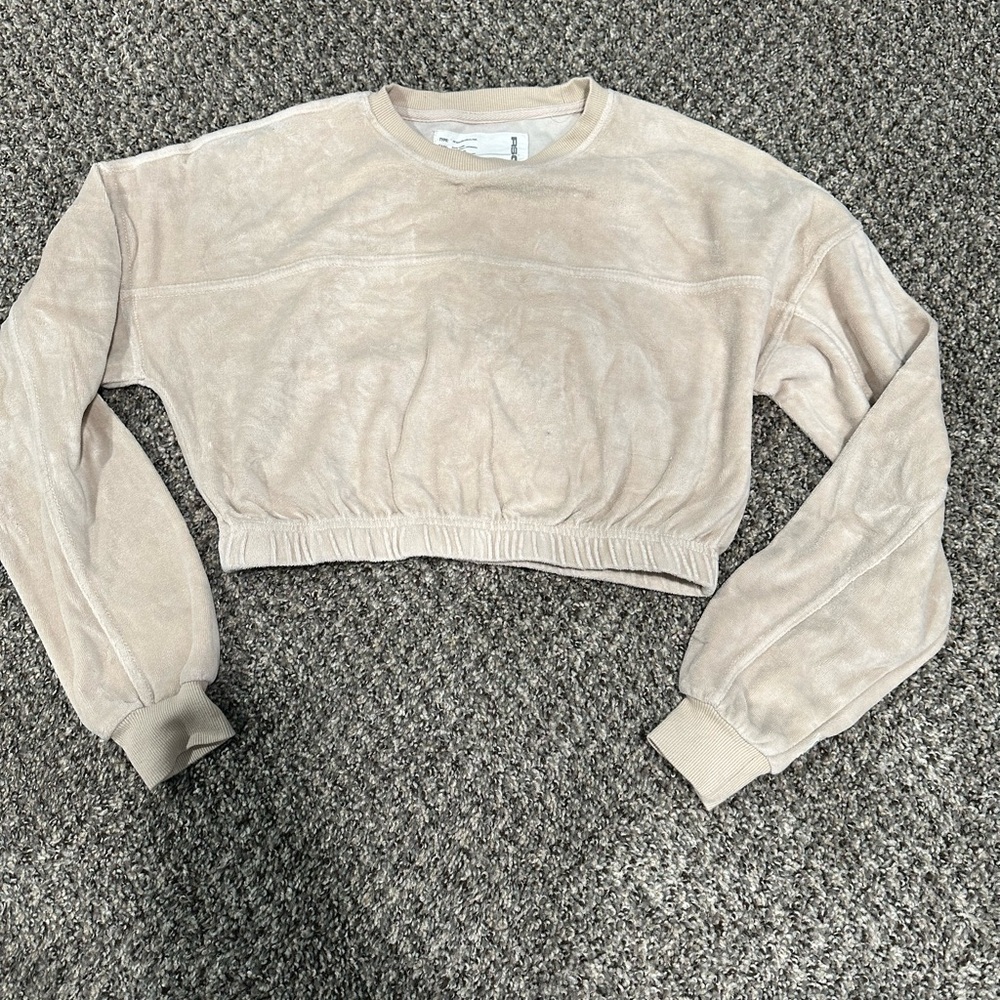 Crop sweatshirt